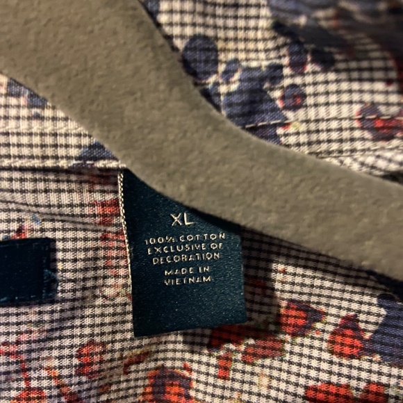 Perry Ellis Rare Apple Blossom Dress Shirt - Picture 7 of 8